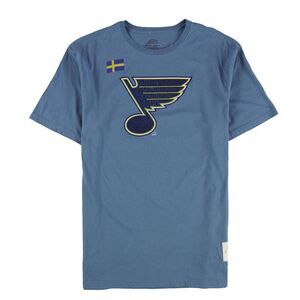 Retro Sport Mens St. Louis Blues Berglund 21 Graphic T-Shirt, NWT